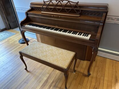 Steinway Upright Piano Walnut Case