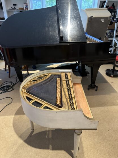 Wurlitzer mini piano before restoration