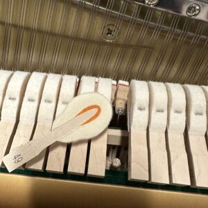 Vintage piano parts