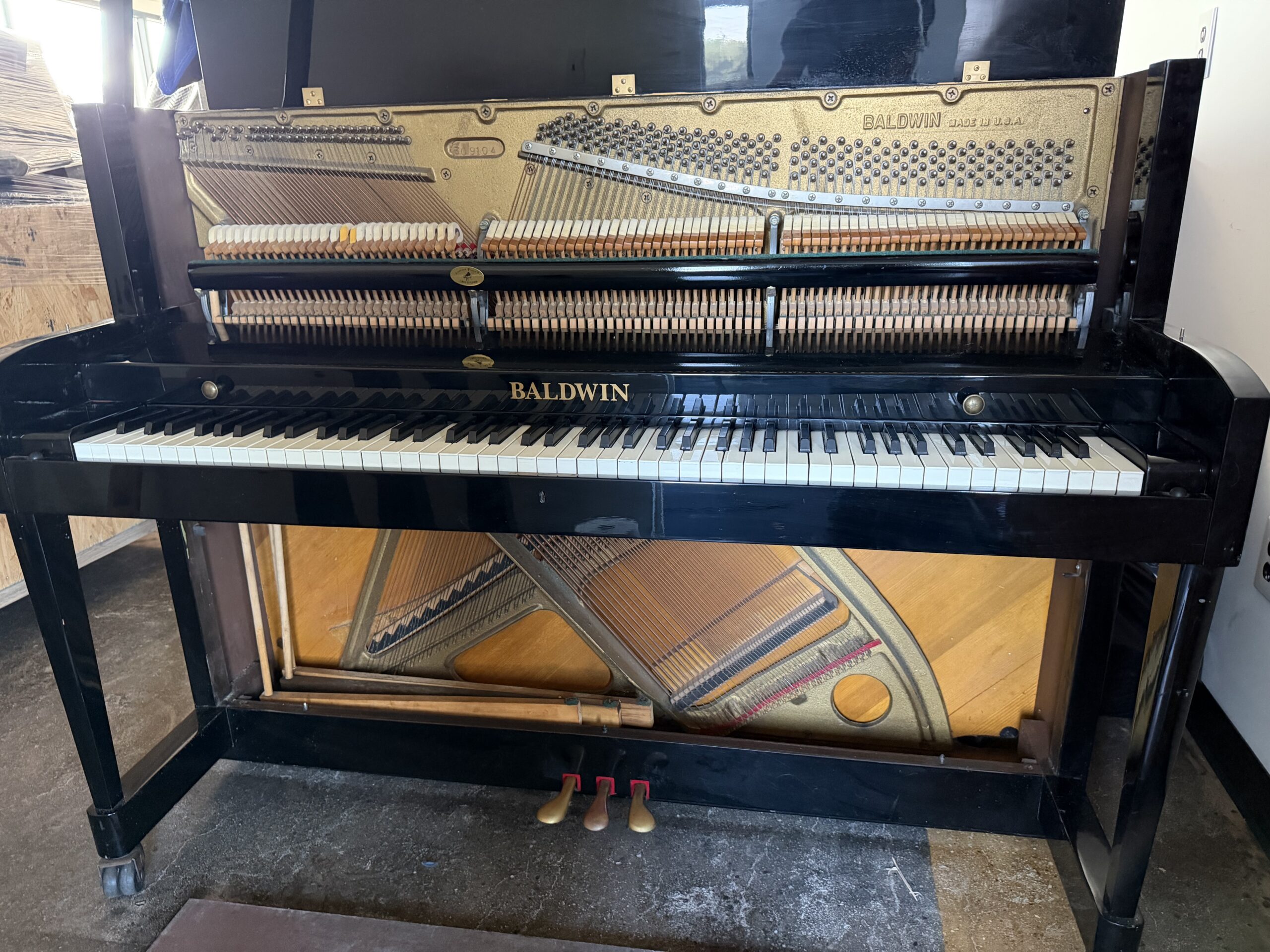 Baldwin Studio Upright Piano 309104 - Image 2