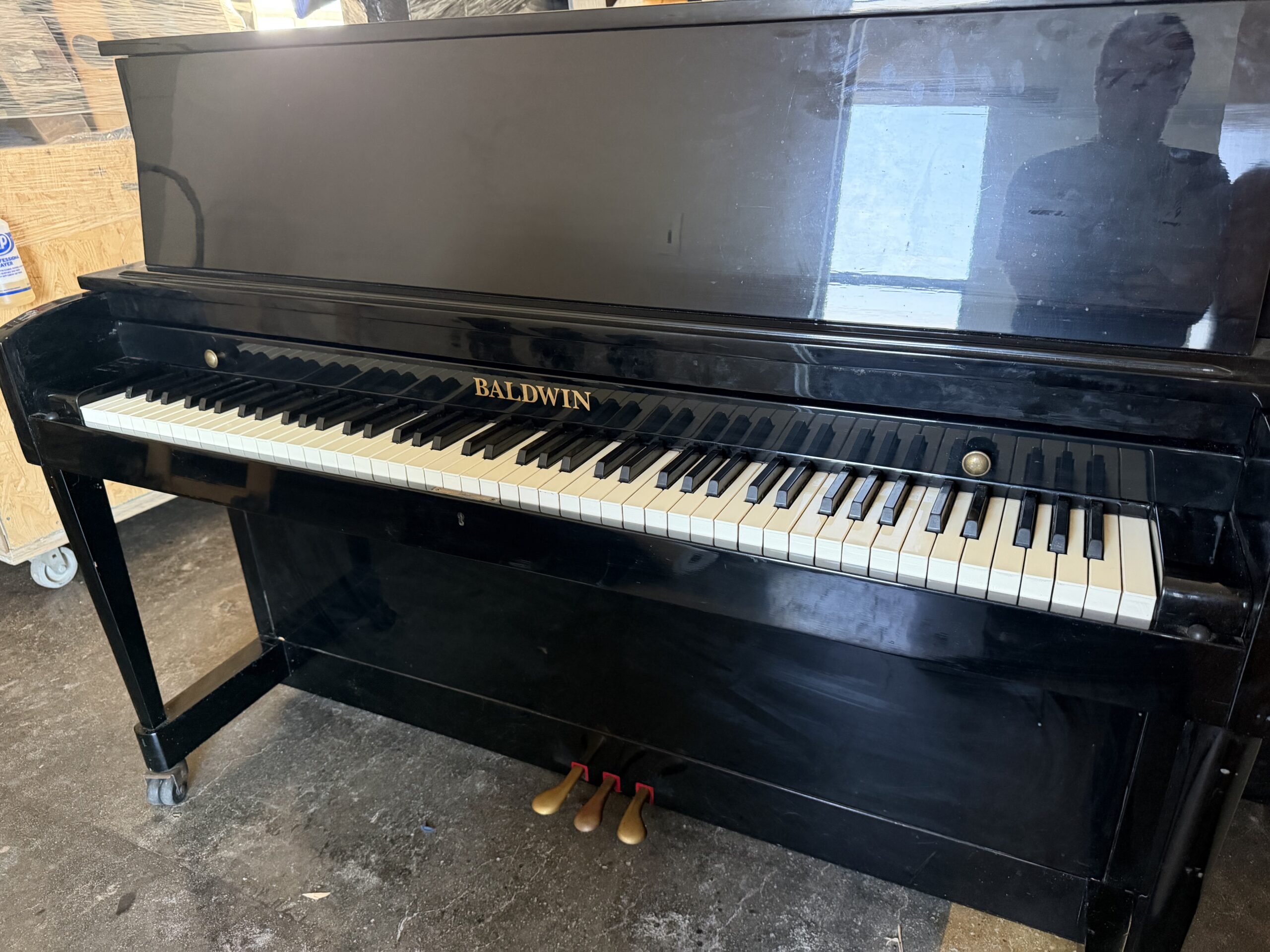 Baldwin Studio Upright Piano 309104 - Image 7