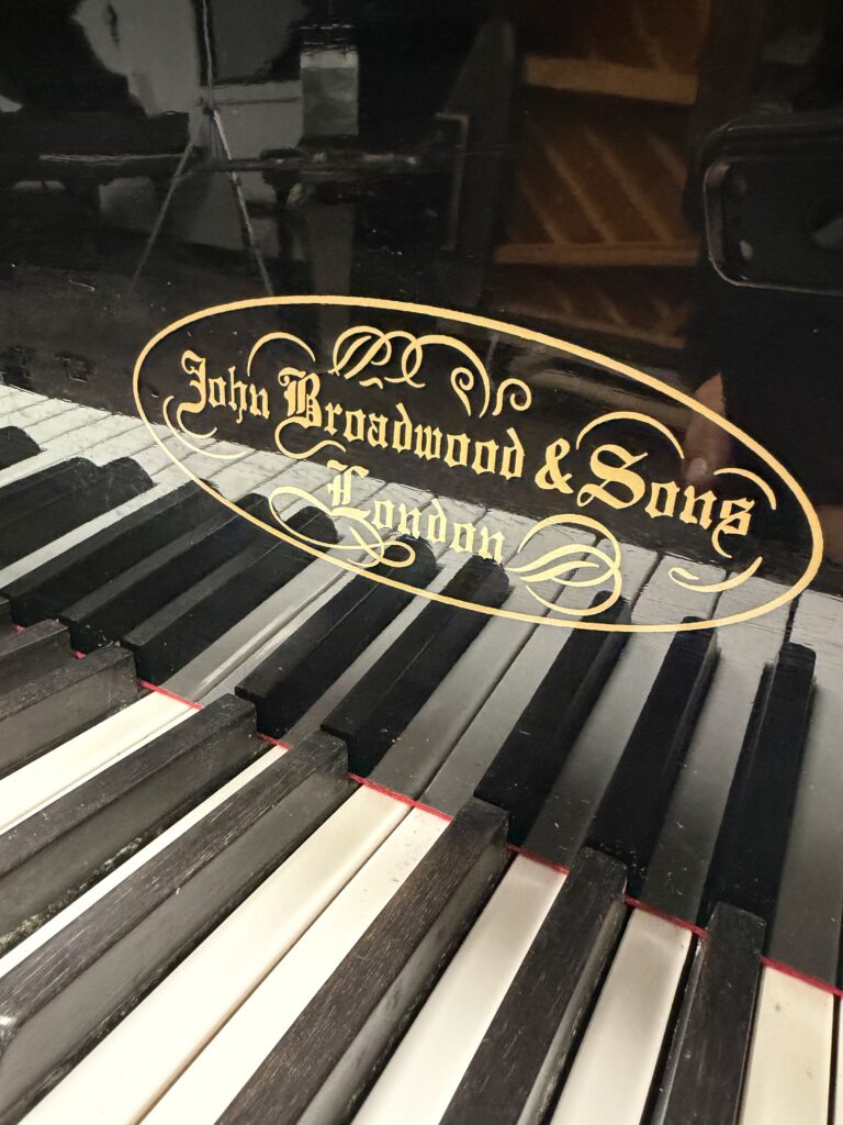 John Broadwood Antique Restored baby grand piano