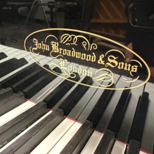 John Broadwood Antique Restored baby grand piano