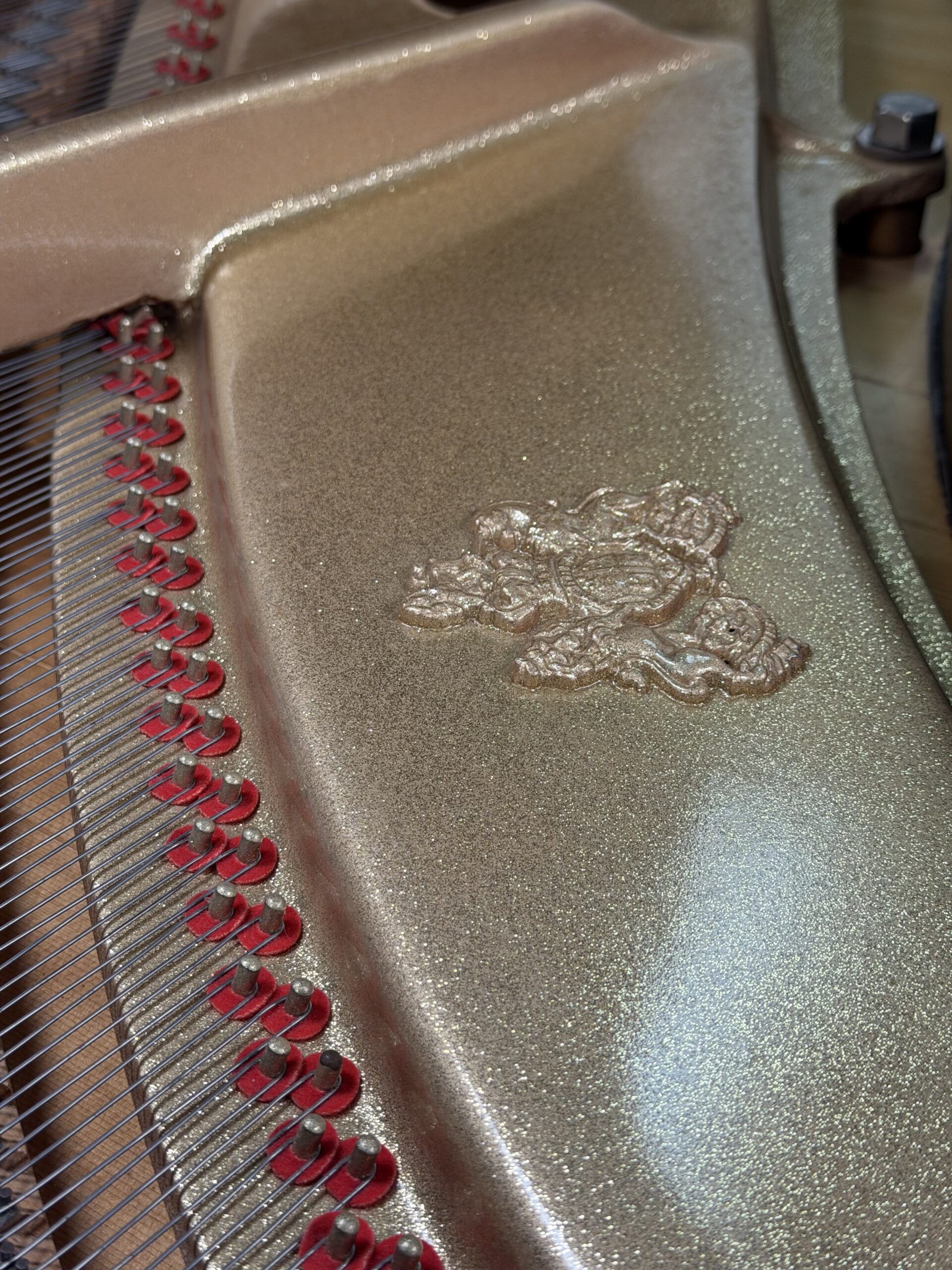 John Broadwood Antique Restored baby grand piano - Image 6