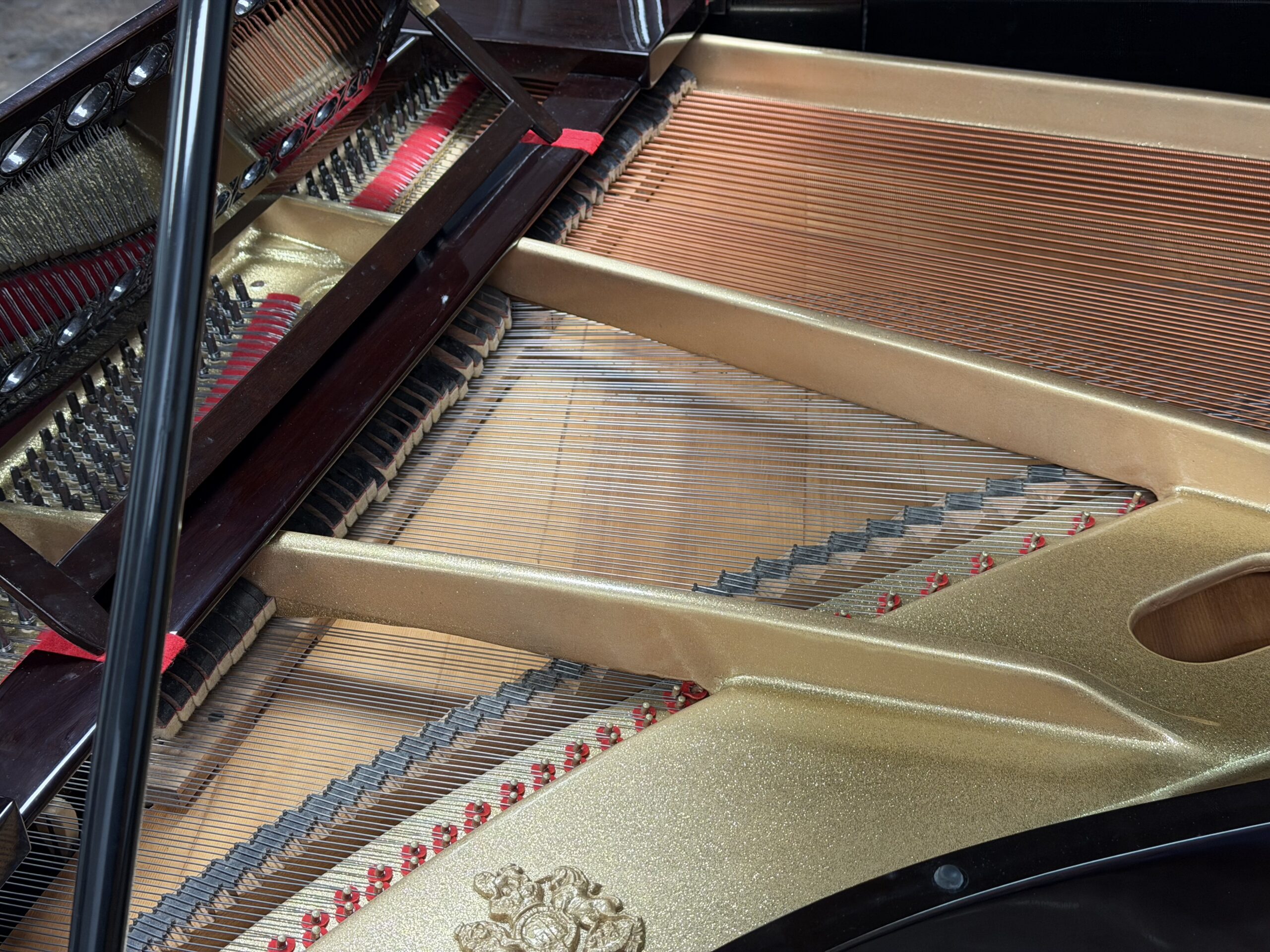 John Broadwood Antique Restored baby grand piano - Image 7